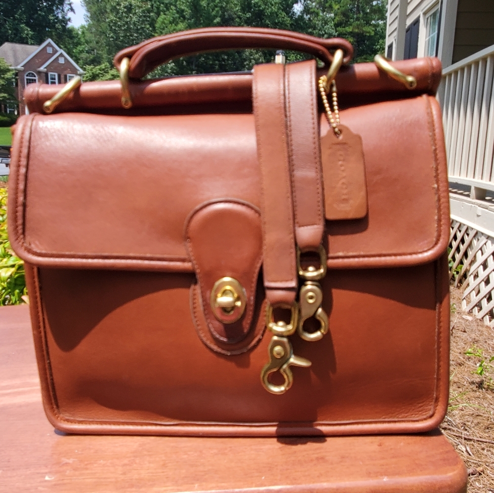 Vintage Coach Willis Bag British Tan